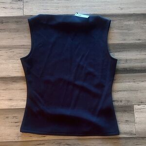 NWT Navy Sleeveless Top